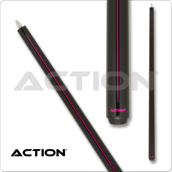 Action ABK12  ノーラップ -Throughout Pink Stripe-25oz